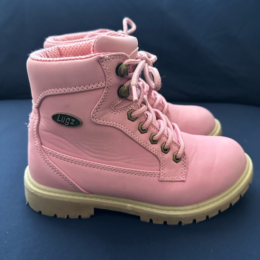 Lugz Bubblegum Pink Ankle Boots